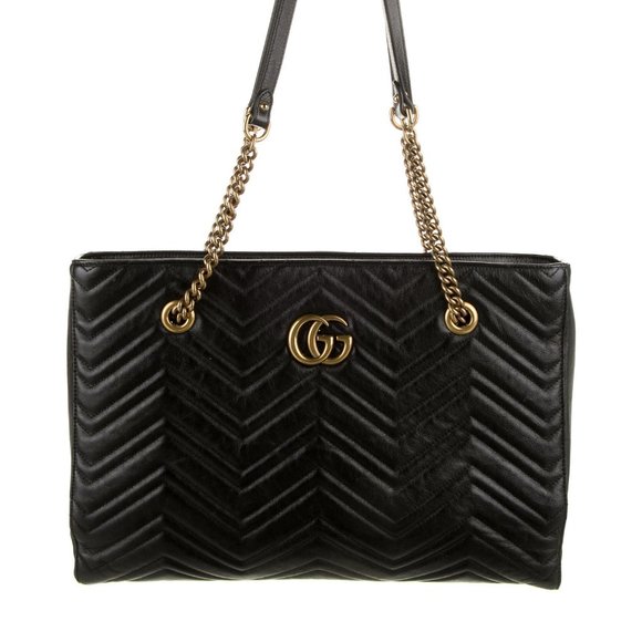 Gucci GG Marmont Matelassé Leather Shoulder Bag NEW WITH DUSTBAG - Picture 1 of 5